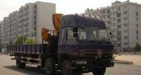 廠家直銷小三軸(前四后四)隨車起重運輸車 高效物流的強力解決方案
